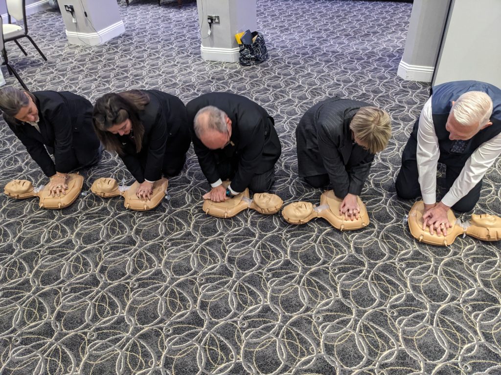 CPR training