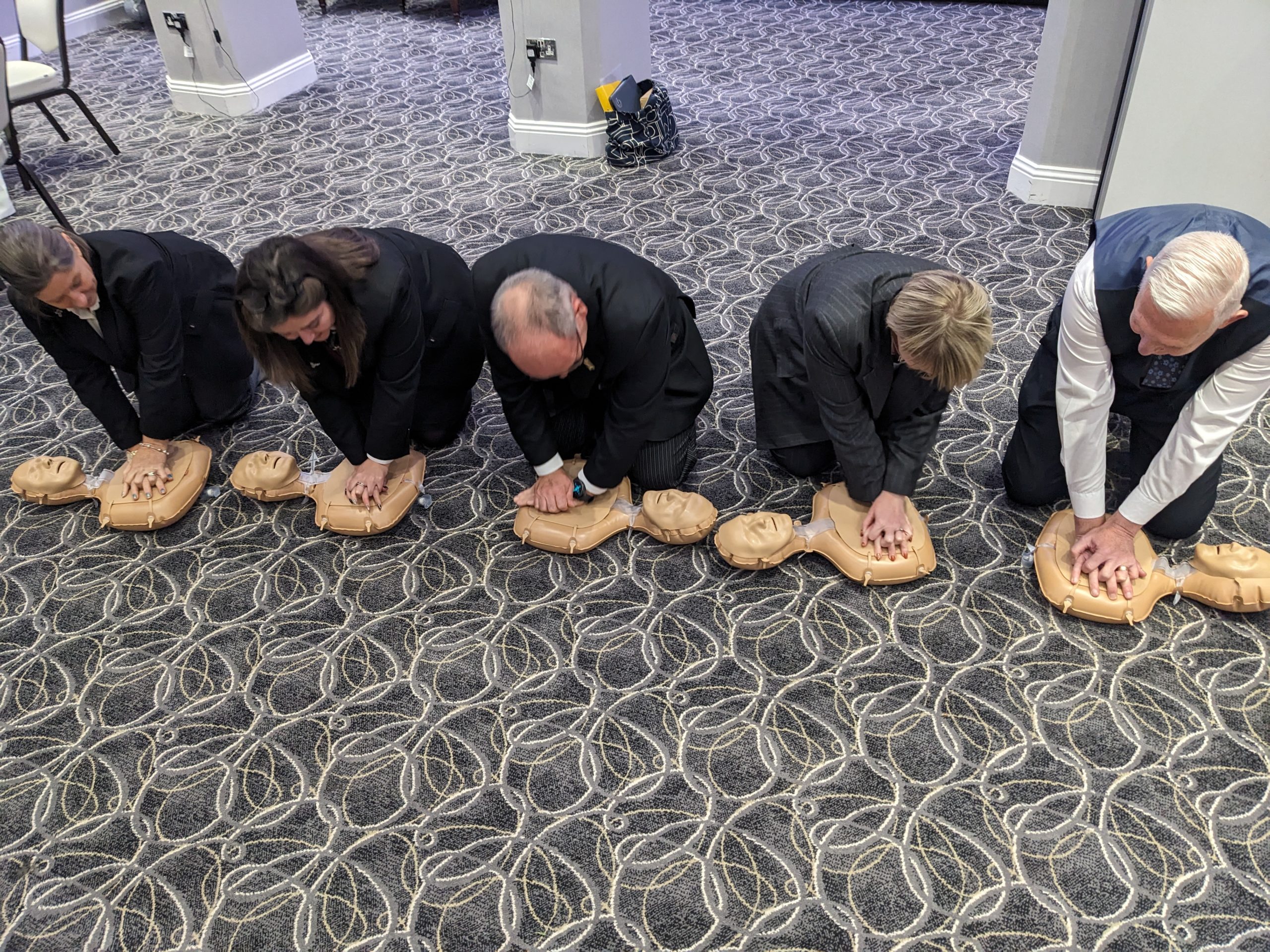 Funeral teams take on life-saving training while helping to improve bereavement care